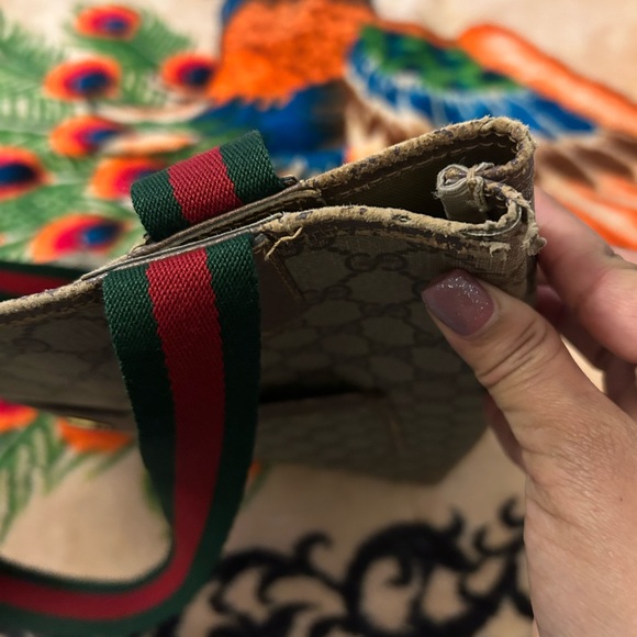 Gucci GG Supreme Web-Trimmed Tote - Picture 8 of 13